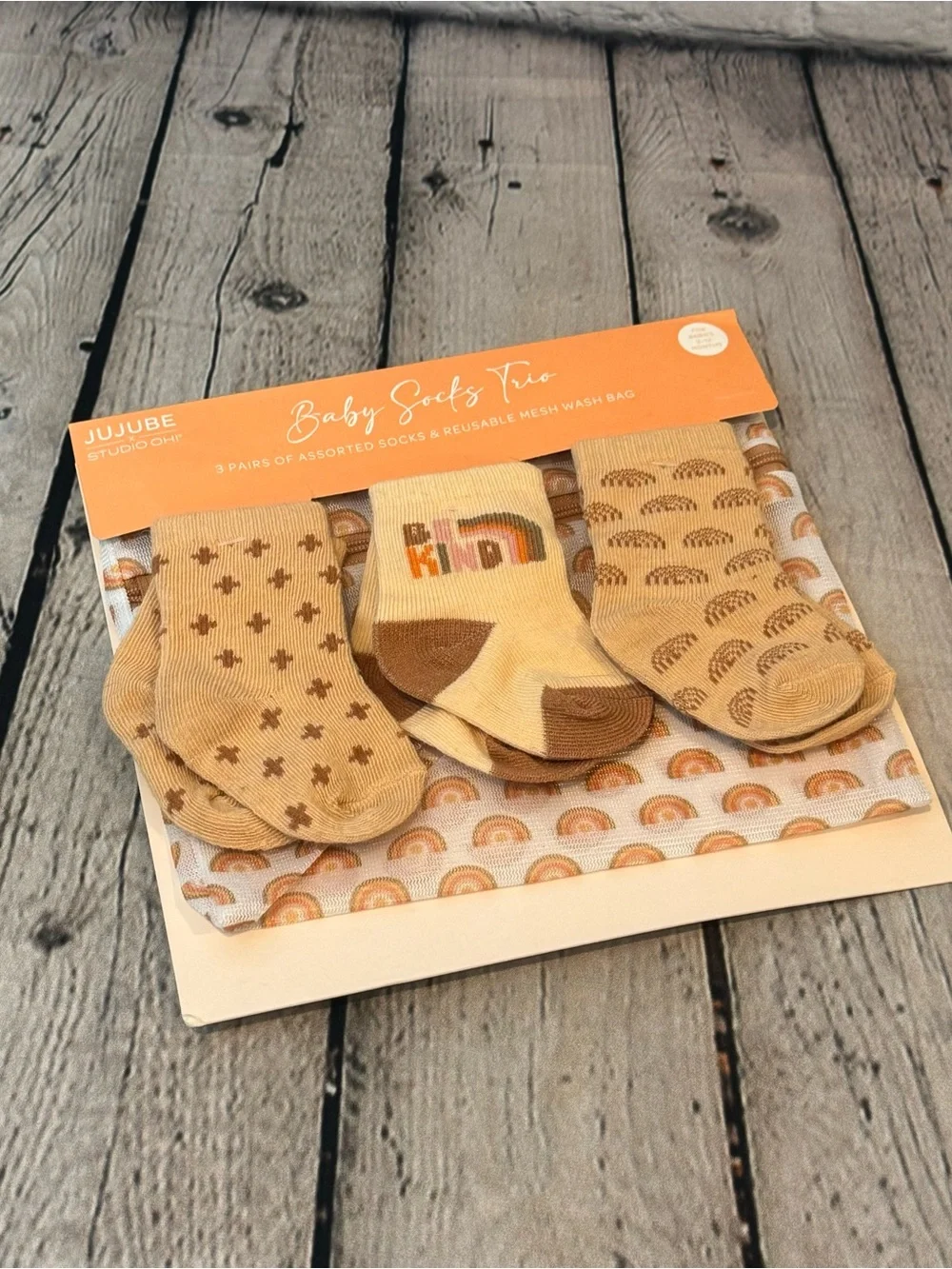 JuJuBe 3 Pack of Baby Socks